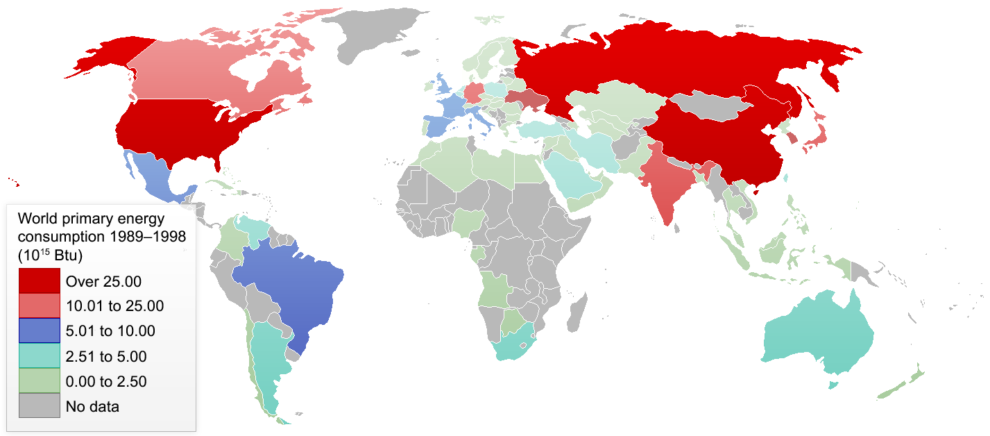 World Primary Energy Consumption