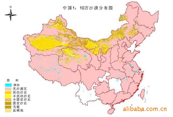desertification levels throughout china desertification levels throughout china