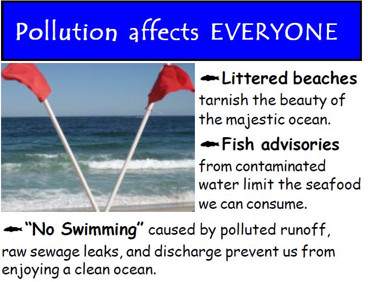 Pollutions affects everyone Pollutions affects everyone