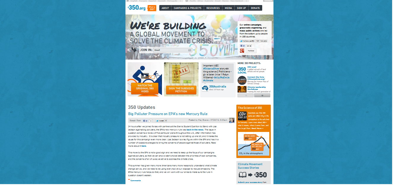 350.org  350.org