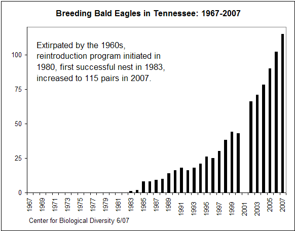 Breeding of Bald Eagles in Tennessee Breeding of Bald Eagles in Tennessee