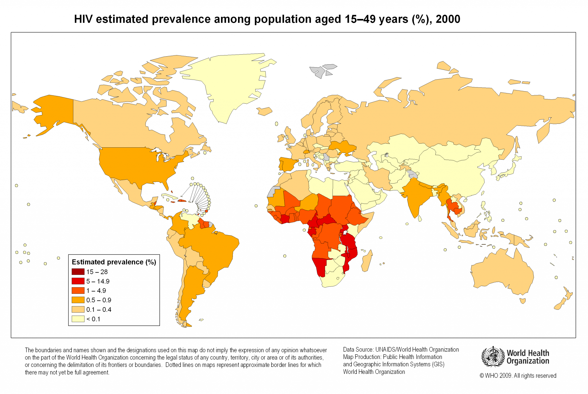 HIV prevalency 2000 HIV prevalency 2000