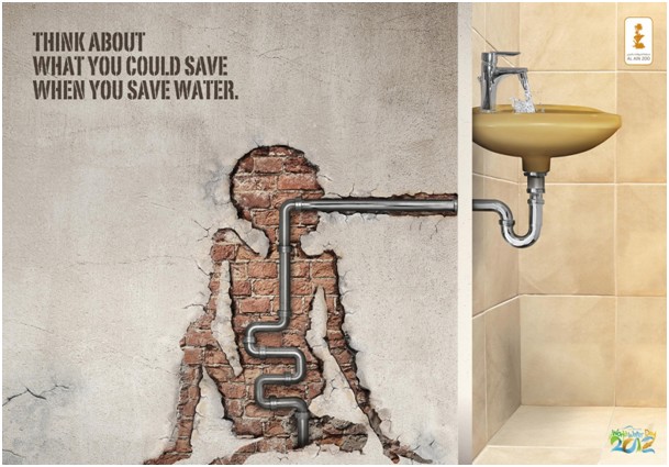 Saving water is saving lives  Saving water is saving lives