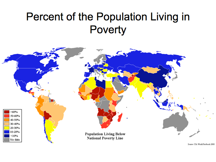 Percent of the Population Living in Poverty Percent of the Population Living in Poverty