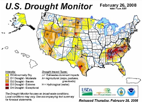 U.S. Drought Monitor Map U.S. Drought Monitor Map